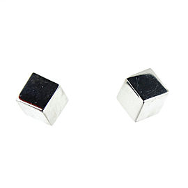 Tiffany & Co. Silver Cube Earrings