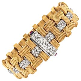 Roberto Coin Diamond 18K Rose Gold Bracelet