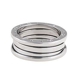 Bulgari B.Zero 1 18K White Gold Ring Size 4