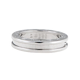 Bulgari B.Zero 1 18K White Gold Ring Size 5