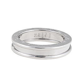 Bulgari B.Zero 1 18K White Gold Ring Size 5.5