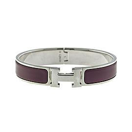 Hermes Powder Lavendar Enemal H Clic Clac Bracelet