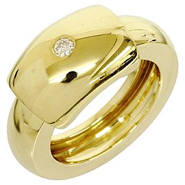 Piaget 18k Yellow Gold 1p Diamond Dancer Design Ring