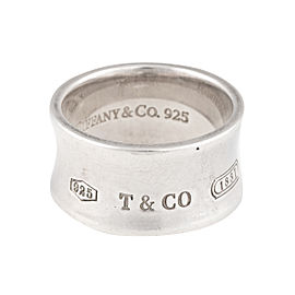 Tiffany & Co. Sterling Silver 1837 Ring Size 9