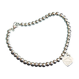 Tiffany & Co. Sterling Silver Heart Bracelet