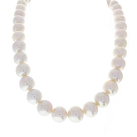 Heritage Gem Studio Graduated South Sea White Pearl Necklace