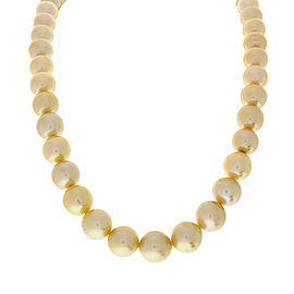 Heritage Gem Studio Cream Color Pearl Necklace