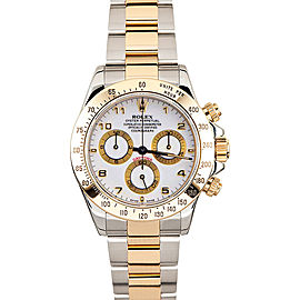 Rolex Pre-Owned Yellow Gold Daytona 116523 White