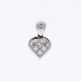 Pendant 18KW, Dia: HRT INV 1.22CT