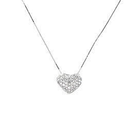 Espresso Diamond Heart Pendant