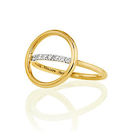 Yellow Gold Affair Halo Ring