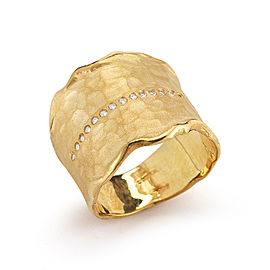 I.Reiss 14K Yellow Gold 0.15 Ring Size 7