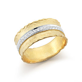 I.Reiss 14K Yellow Gold 0.3 Ring Size 7