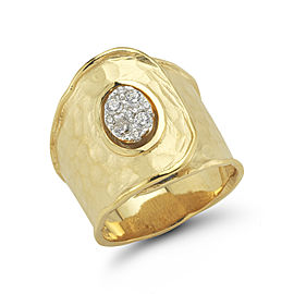 I.Reiss 14K Yellow Gold 0.25 Ring Size 7