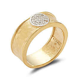 I.Reiss 14K Yellow Gold 0.12 Ring Size 7