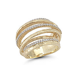 I.Reiss 14K Yellow Gold 0.5 Ring Size 7