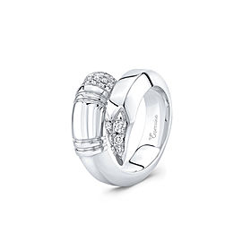 TZURI White Gold Large Signature Ring