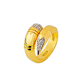 TZURI Yellow Gold Large Signature Ring