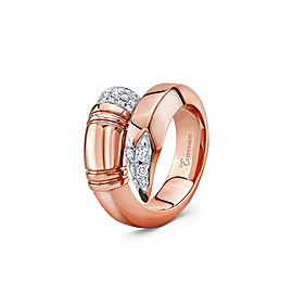 TZURI Rose Gold Large Signature Ring