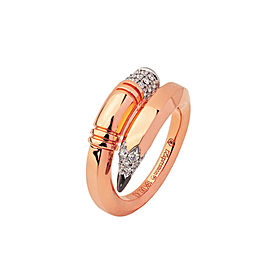 TZURI Rose Gold Medium Signature Ring