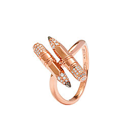 TZURI Rose Gold Twin Ring