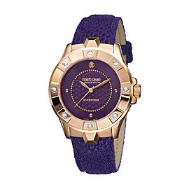 Roberto Cavalli Purple Purple Stainless Steel RV2L008L0056 Watch