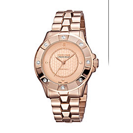 Roberto Cavalli Rose Rose Gold Stainless Steel RV2L008M0116 Watch