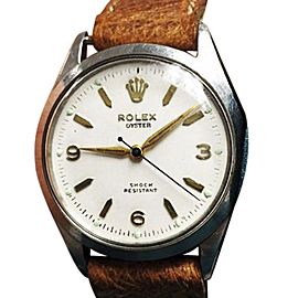 Rolex Oyster Royal Shock Resistant 6444 Vintage Mens 31mm Watch