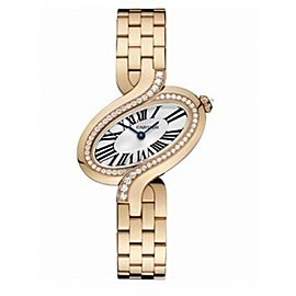 Cartier Delices De Cartier WG800003 18K Rose Gold 30.78mm Watch