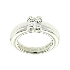 Cartier 18k White Gold Diamond Engagement Ring