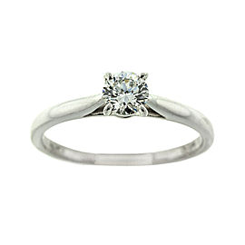 Cartier Platinum Solitaire Engagement Ring