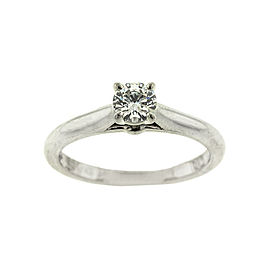 Platinum Cartier Diamond Engagement Ring