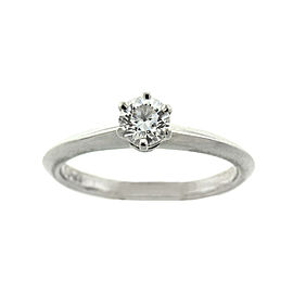 Platinum Tiffany & Co. Diamond Engagement Ring