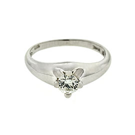 Bvlgari Platinum Diamond Engagement Ring