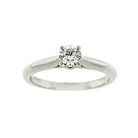 Cartier Platinum Solitaire Engagement Ring