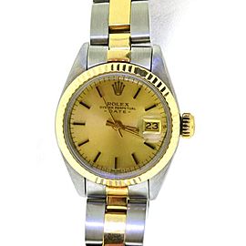 Rolex 14K Gold Stainless Steel Womens Watch