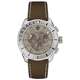 Versace Casual Chrono Taupe 48MM VERG00118