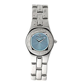 Baume & Mercier Stainless Steel Mother Of Pearl Womens Watch