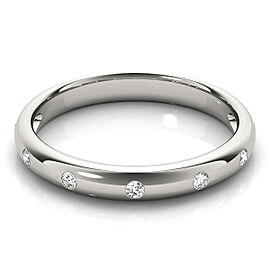 Stackable Etoile-Style Diamond Band Ring