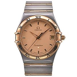 OMEGA Constellation K18YG SS Quartz Watch LXGJHW-724