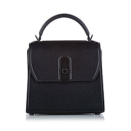 Ferragamo Gancini Leather Handbag