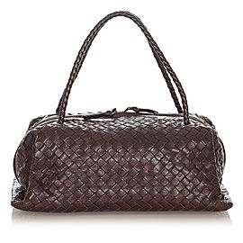 Bottega Veneta Intrecciato Leather Handbag