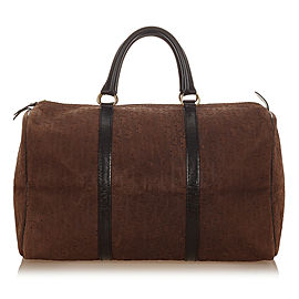 Leather Boston Bag