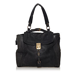 Chloe Leather Tote Bag