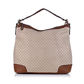 Diamante Eva Canvas Hobo Bag