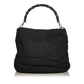 Gucci Bamboo Nylon Handbag