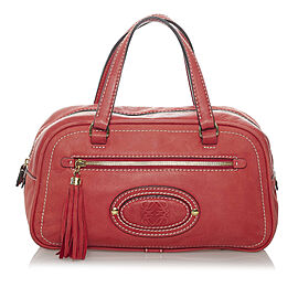 Loewe Anagram Leather Handbag