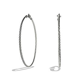 David Yurman Cable Hoop Earrings