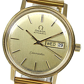 OMEGA Seamaster Stainless steel Gold Plated/SS Gold Plated Quartz Watch Skyclr-308