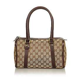 GG Canvas Abbey Boston Bag